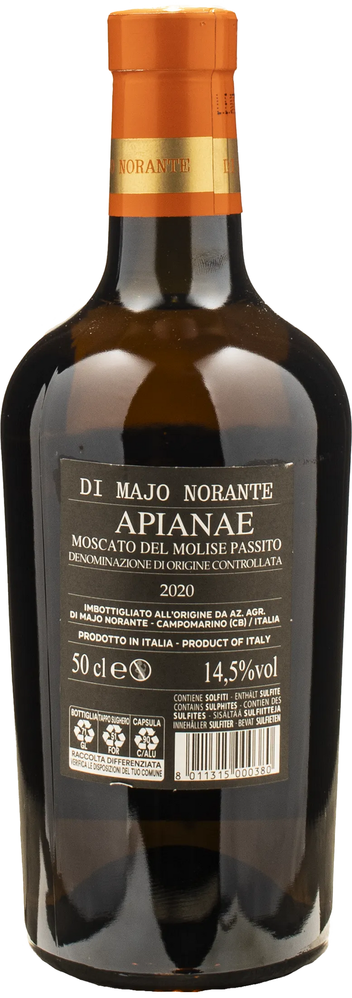Di Majo Norante Moscato del Molise Passito Apianae 0.5L 2020