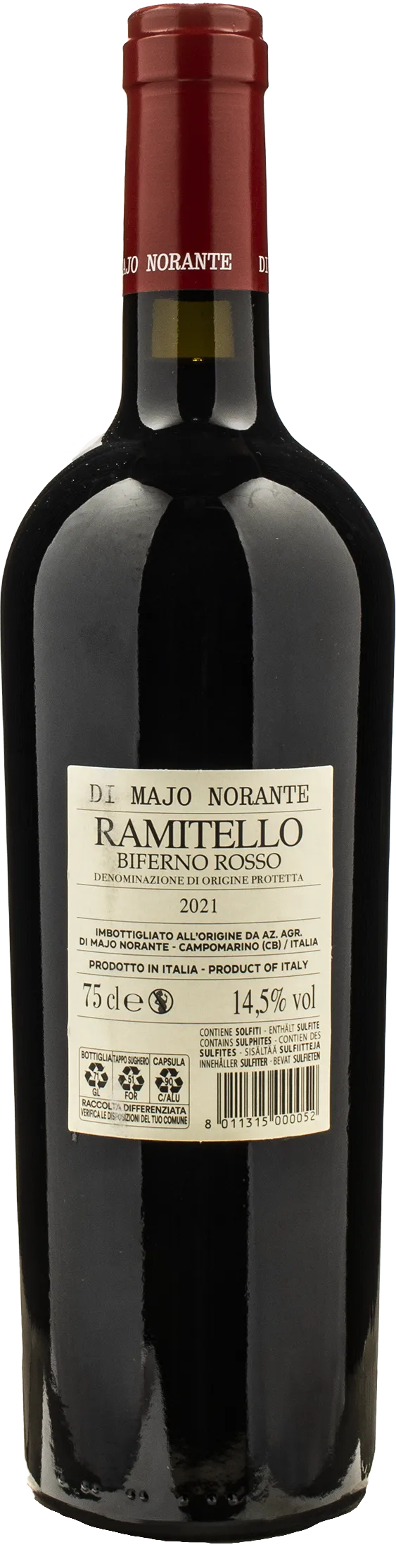 Di Majo Norante Ramitello Biferno Rosso 2021