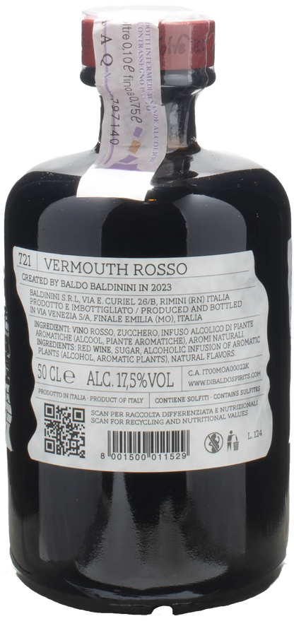 Dibaldo Vermouth Rosso 721 0.5L
