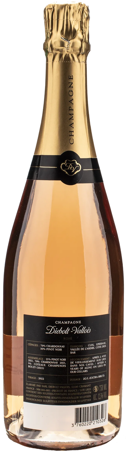 Diebolt Vallois Champagne Rosè Extra Brut