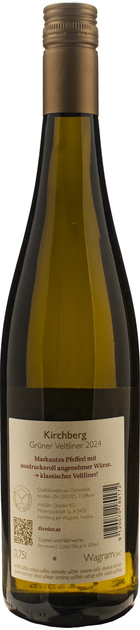 Direder Gruner Veltliner Kirchberg 2024