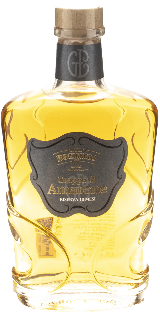 Distilleria Bertagnolli Grappa di Amarone Barrique Riserva 18 Mesi
