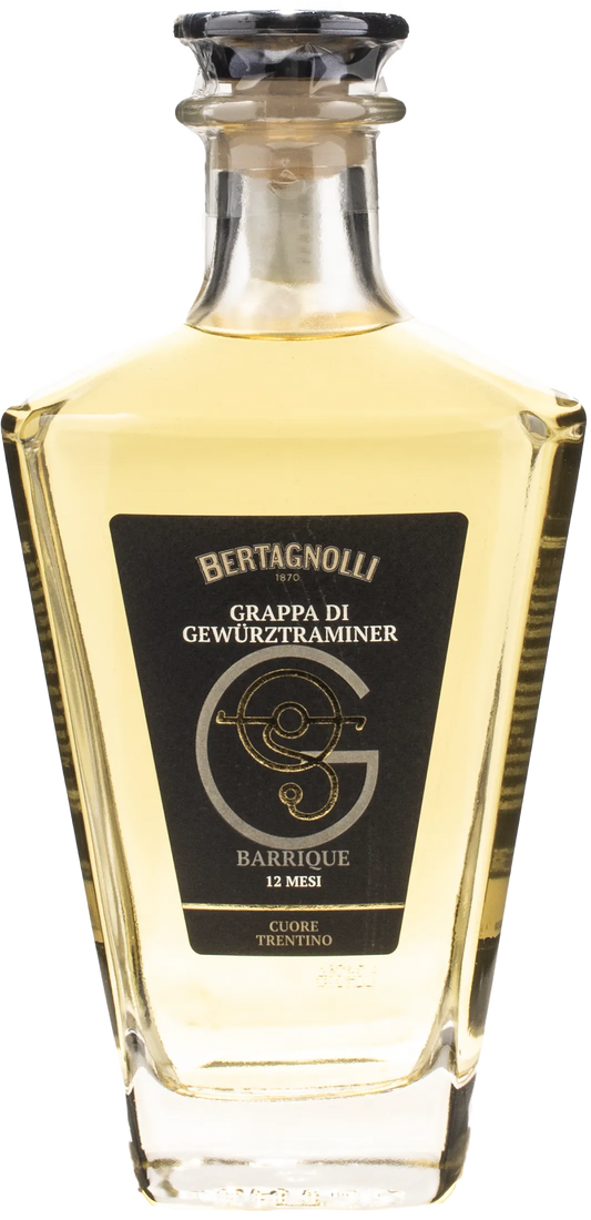 Distilleria Bertagnolli Grappa di Gewurztraminer Barrique 12 Mesi
