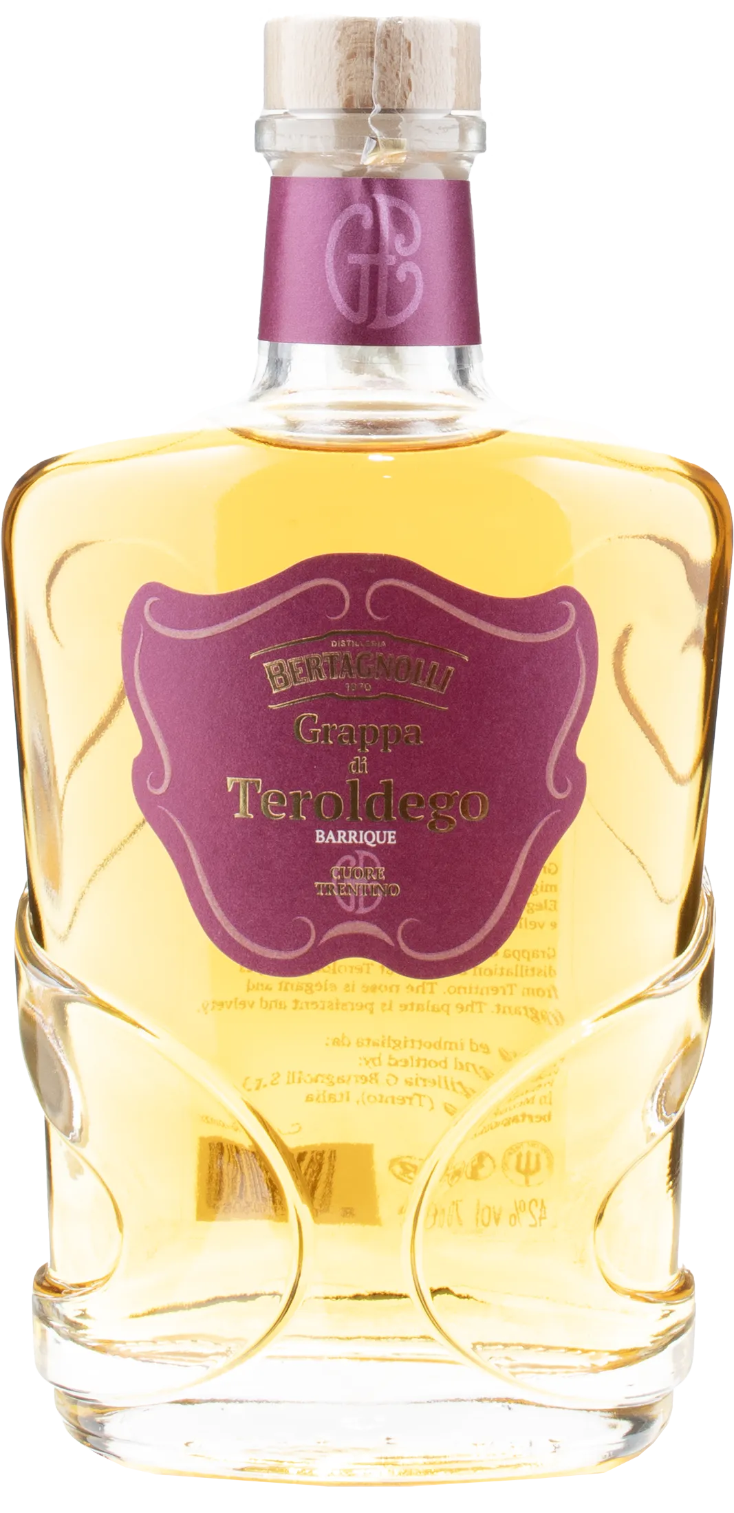 Distilleria Bertagnolli Grappa di Teroldego Barrique