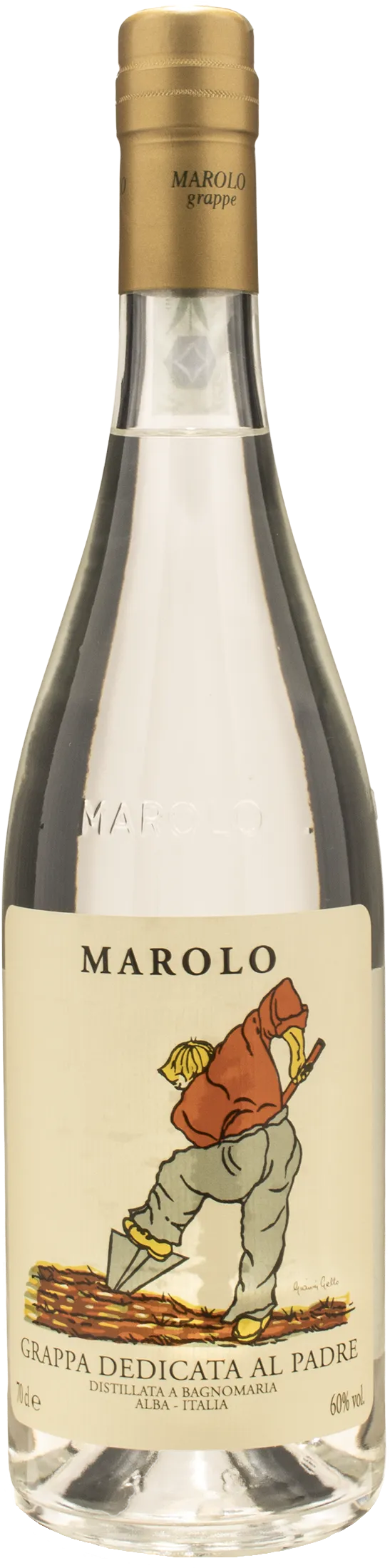 Distilleria Marolo Grappa Dedicata al Padre 0.7L