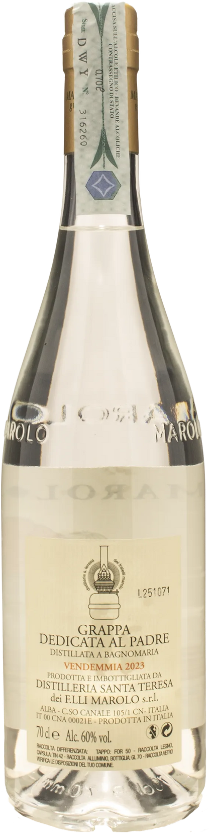 Distilleria Marolo Grappa Dedicata al Padre 0.7L