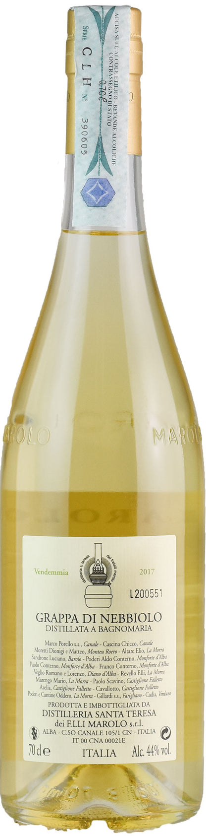 Distilleria Marolo Grappa di Nebbiolo
