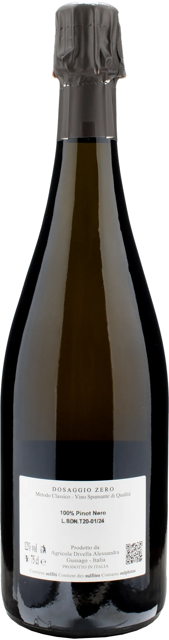 Divella Spumante Blanc de Noirs Dosaggio Zero