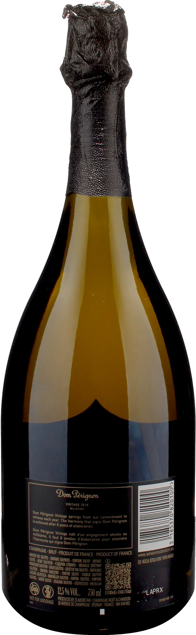 Dom Perignon Champagne Vintage Brut 2018