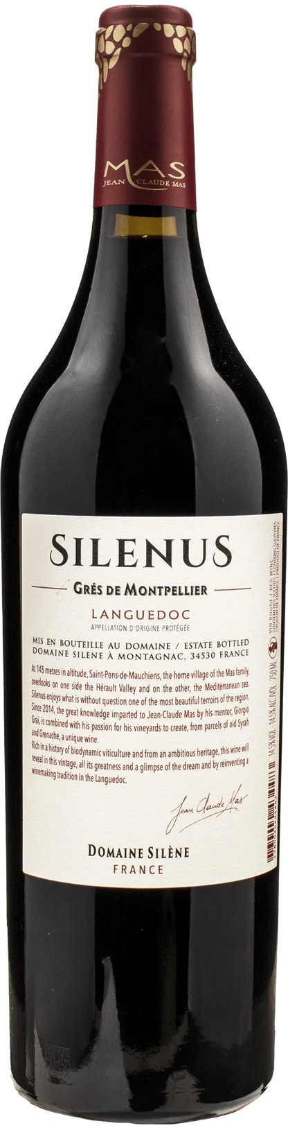 Domain Silene Gres de Montpellier Silenus 2018