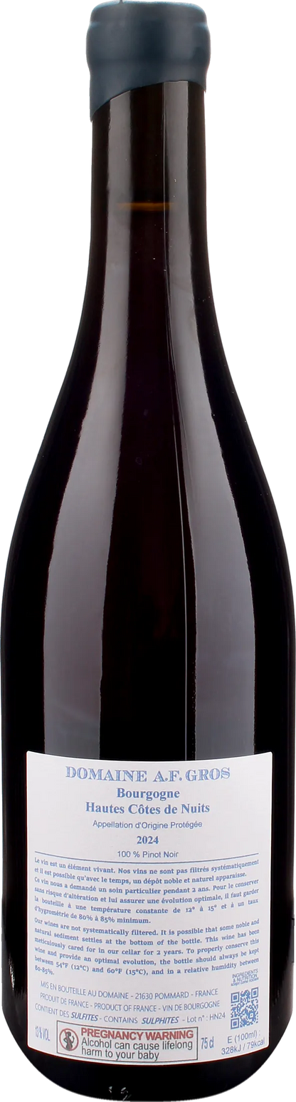 Domaine A.F. Gros Bourgogne Hautes Cotes de Nuits 2024