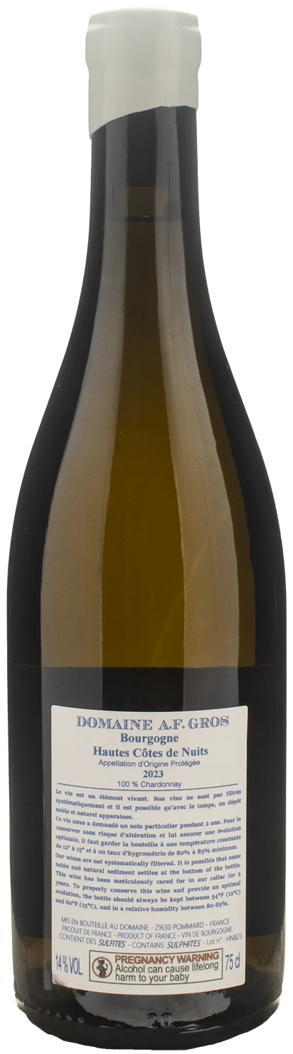 Domaine A.F. Gros Hautes Cotes de Nuits Blanc 2023