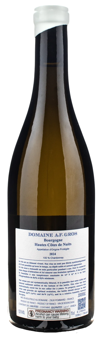 Domaine A.F. Gros Hautes Cotes de Nuits Blanc 2024