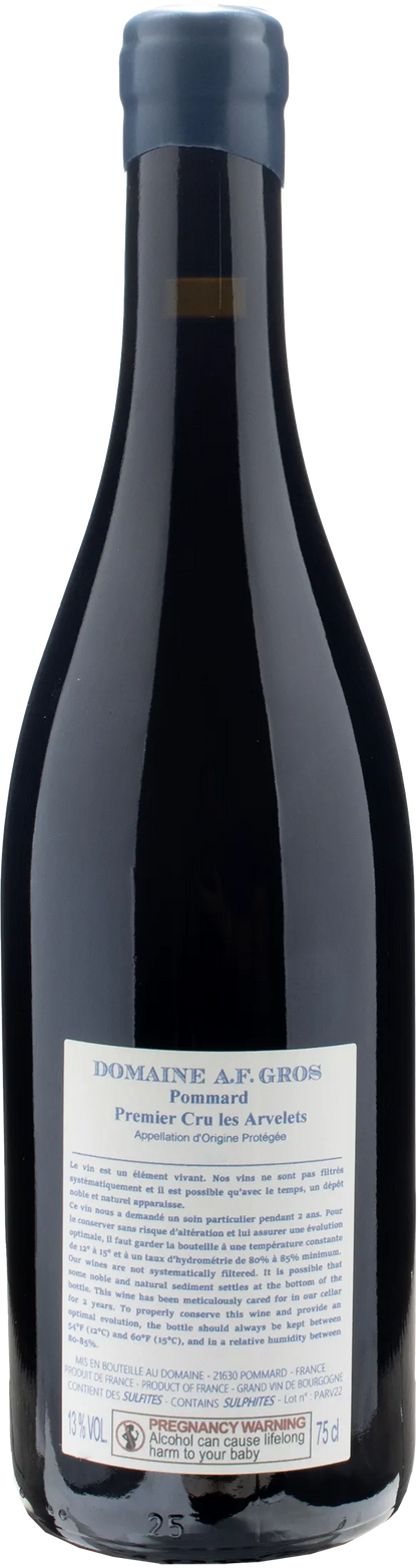 Domaine A.F. Gros Pommard 1er Cru Les Arvelets 2022