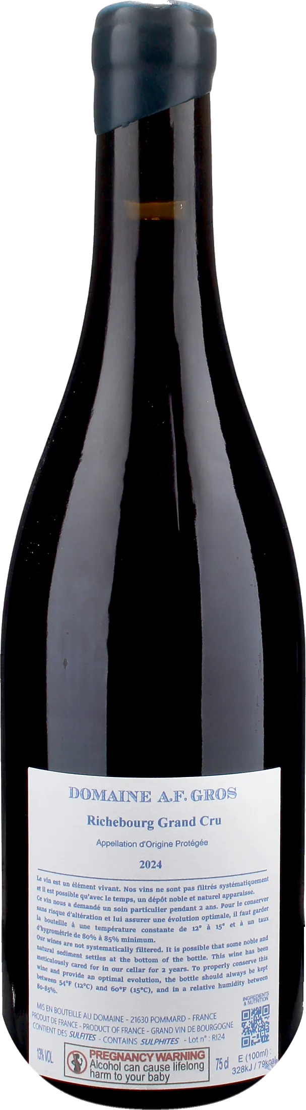 Domaine A.F. Gros Richebourg Grand Cru 2024