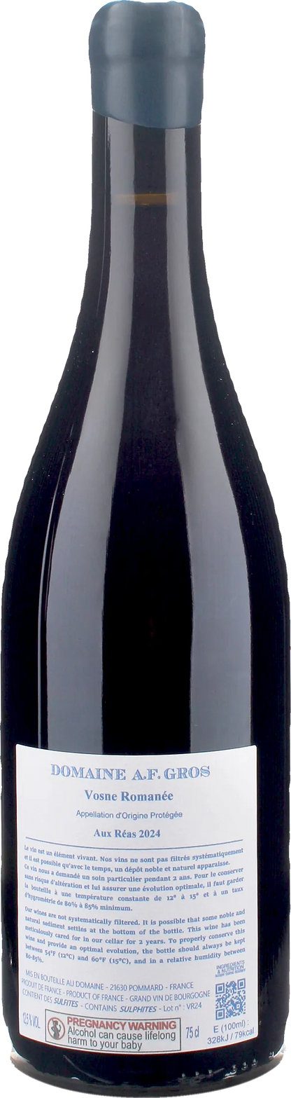 Domaine A.F. Gros Vosne Romanee Aux Reas 2024