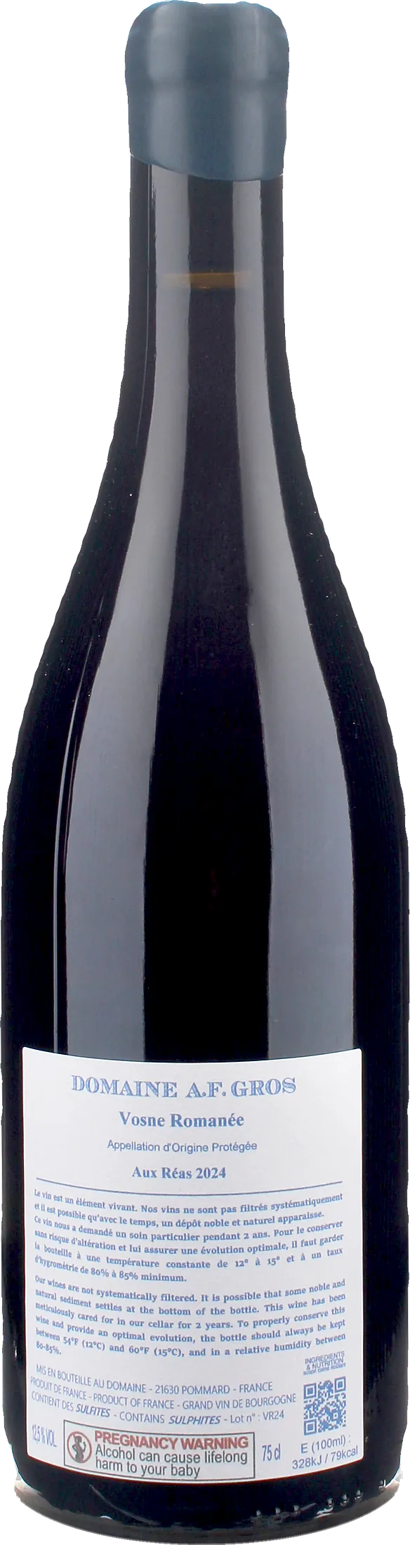 Domaine A.F. Gros Vosne Romanee Aux Reas 2024