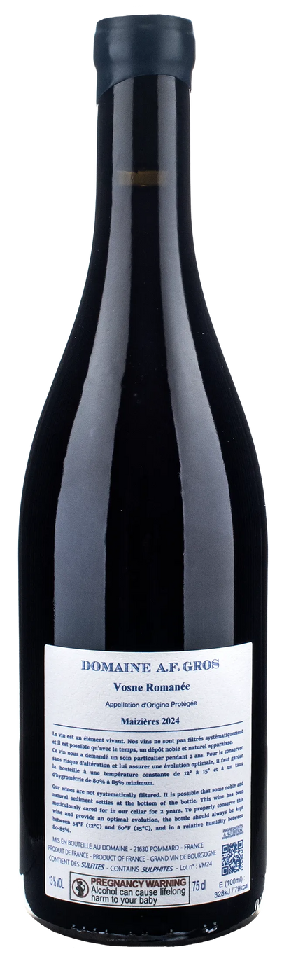 Domaine A.F. Gros Vosne Romanee Maizieres 2024