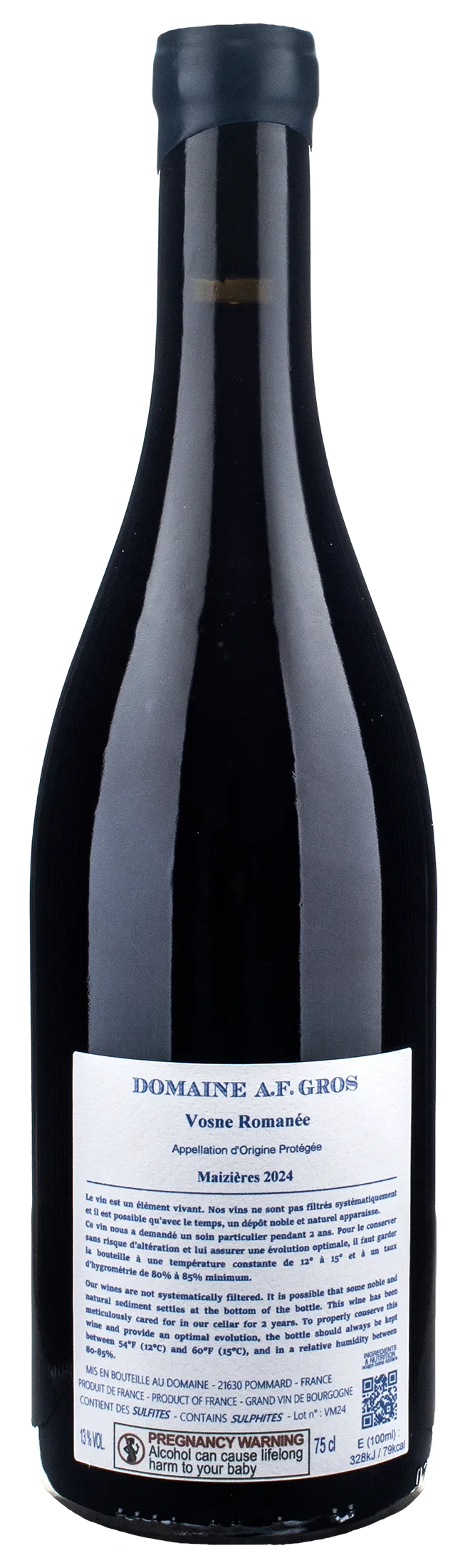Domaine A.F. Gros Vosne Romanee Maizieres 2024