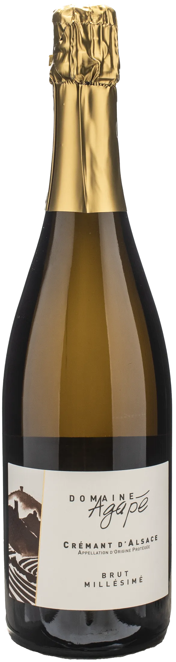 Domaine Agape Cremant d'Alsace Brut 2022