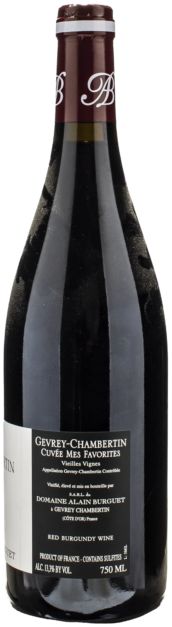 Domaine Alain Burguet Gevrey-Chambertin Mes Favorites Vieilles Vignes 2021