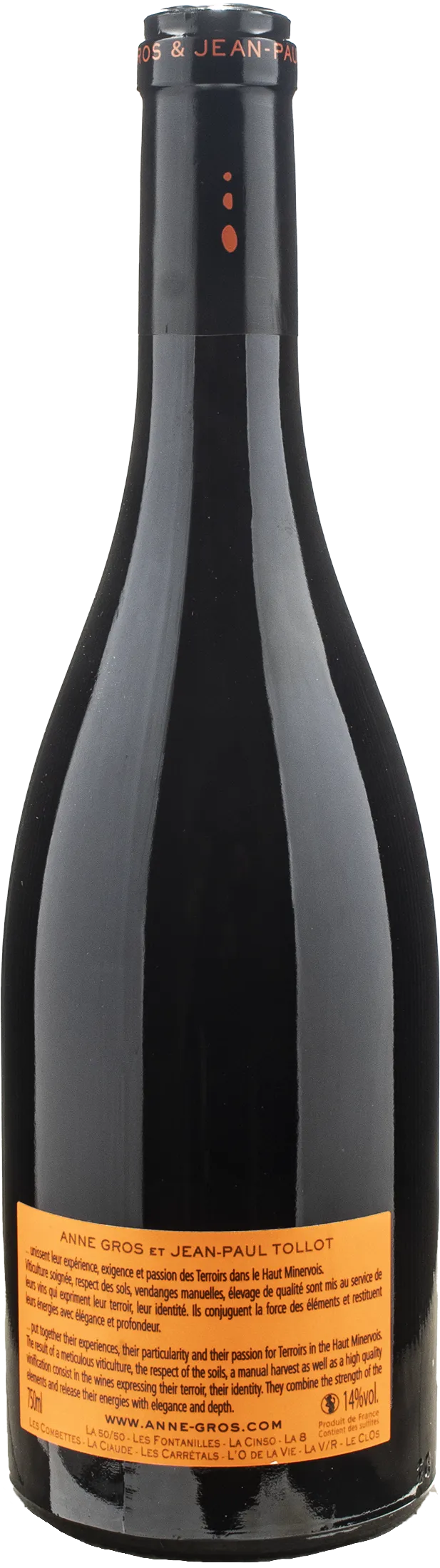 Domaine Anne Gros et Jean-Paul Tollot Minervois L'O de la Vie 2021