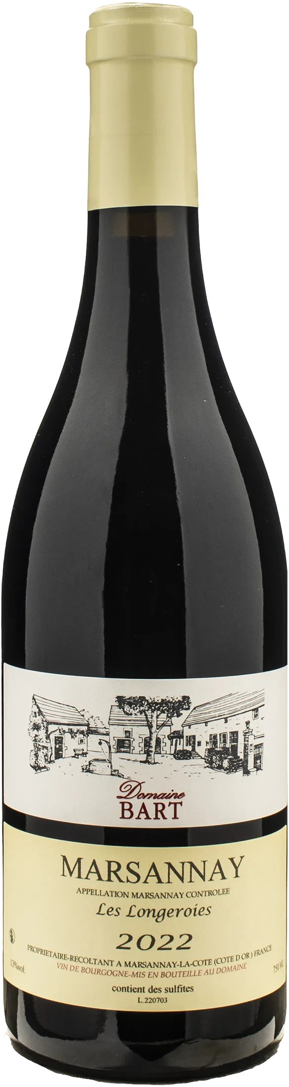 Domaine Bart Marsannay Les Longeroies 2022