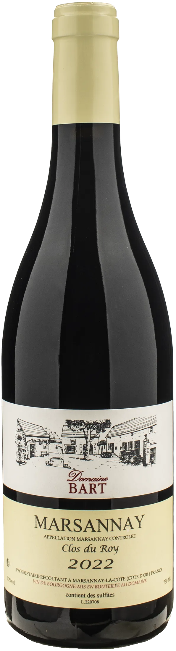 Domaine Bart Marsannay Rouge Clos du Roy 2022