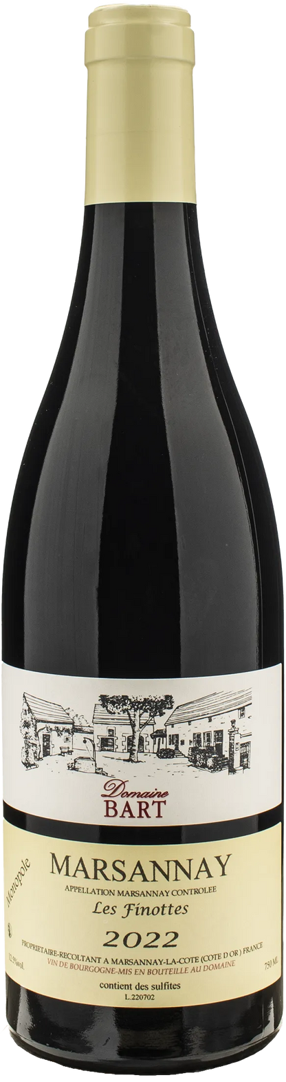 Domaine Bart Marsannay Rouge Les Finottes 2022