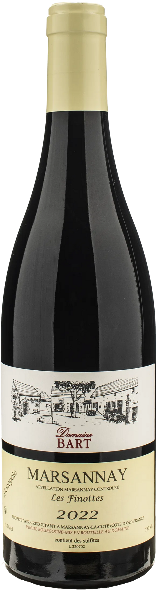 Domaine Bart Marsannay Rouge Les Finottes 2022