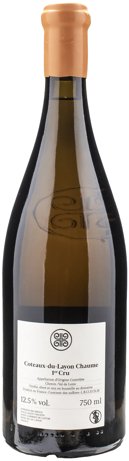 Domaine Belargus Echarderie Coteaux du Layon Chaume 1er Cru 2018