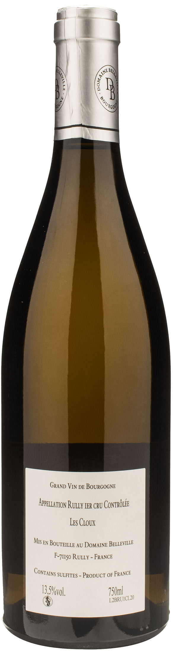 Domaine Belleville 1er Cru Rully Blanc Les Cloux 2020