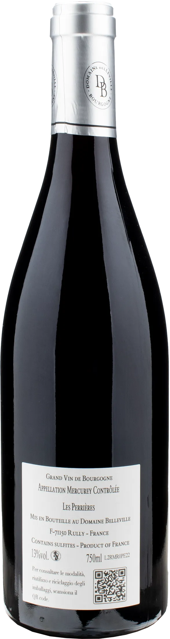 Domaine Belleville Mercurey Rouge Les Perrieres 2022