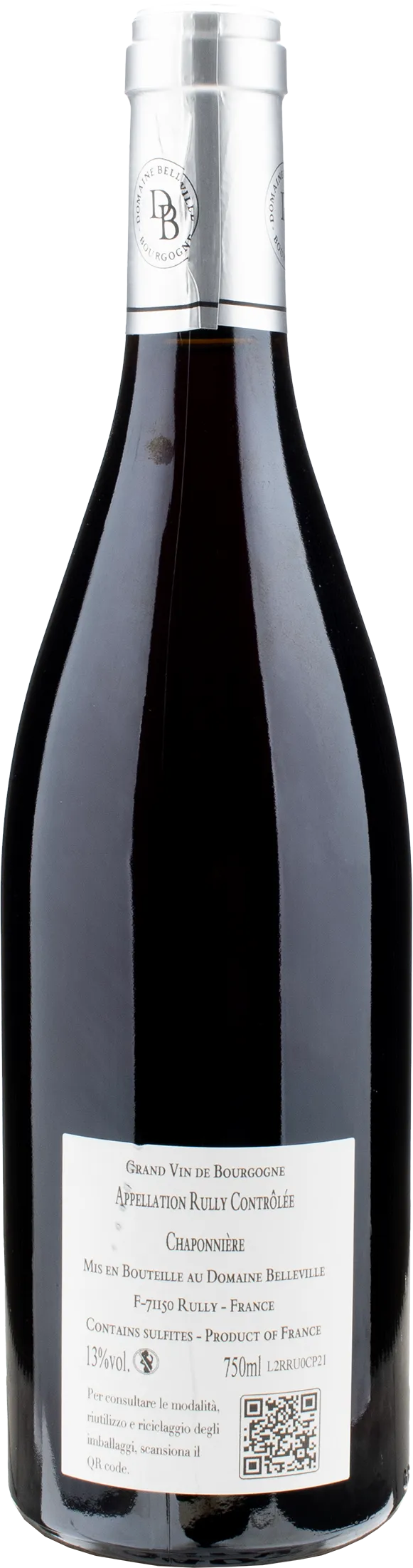 Domaine Belleville Rully Rouge Chaponniere 2021