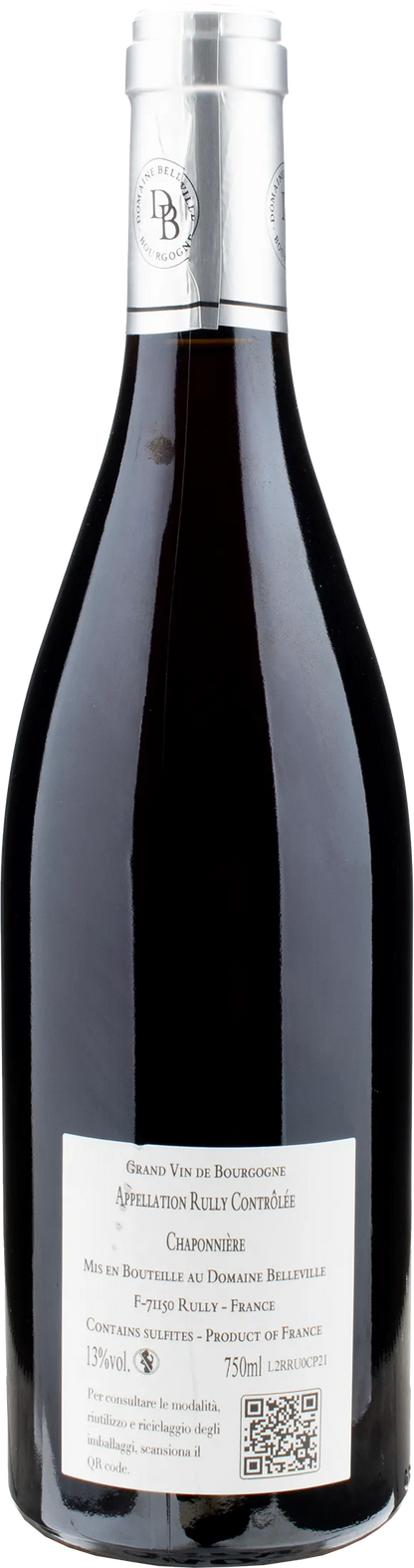 Domaine Belleville Rully Rouge Chaponniere 2021