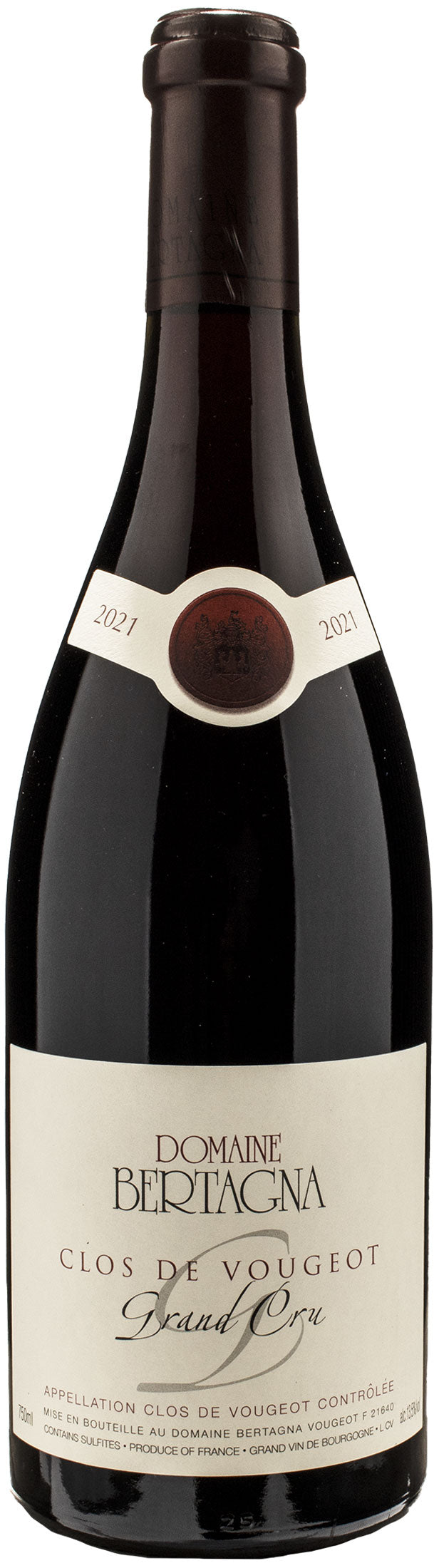 Domaine Bertagna Clos de Vougeot Grand Cru 2021