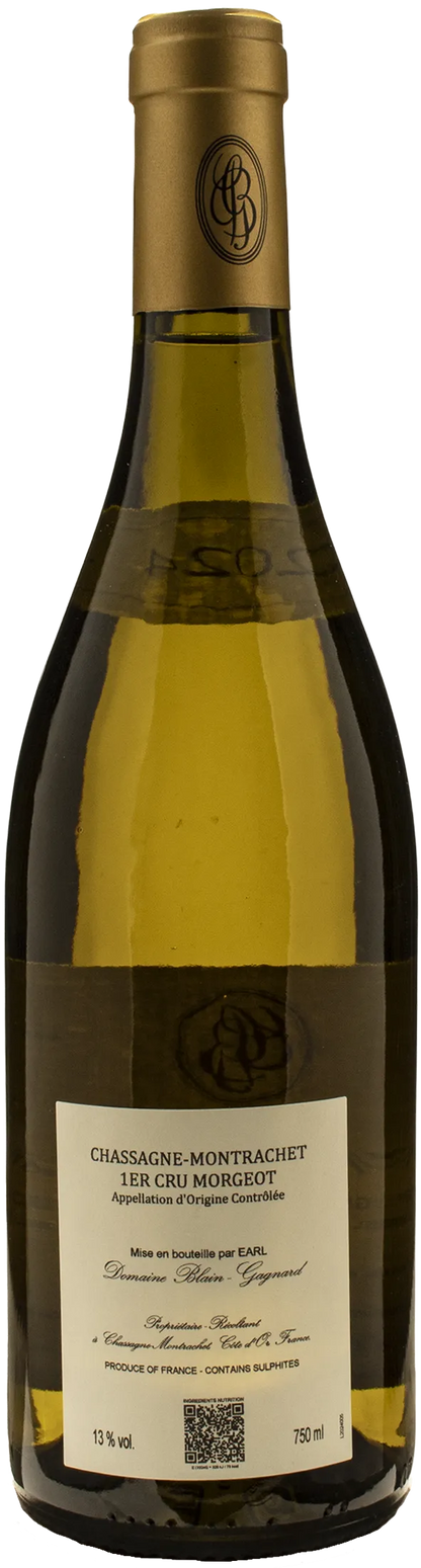 Domaine Blain Gagnard Chassagne Montrachet Blanc Morgeot 1er Cru 2024