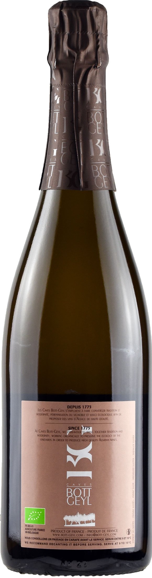 Domaine Bott Geyl Cremant d'Alsace Cuvee Paul-Eduard Extra Brut