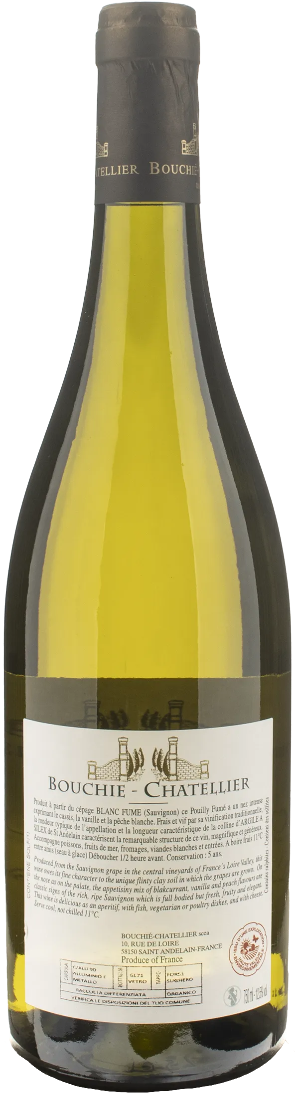 Domaine Bouchie Chatellier Poully Fume La Renardiere 2023