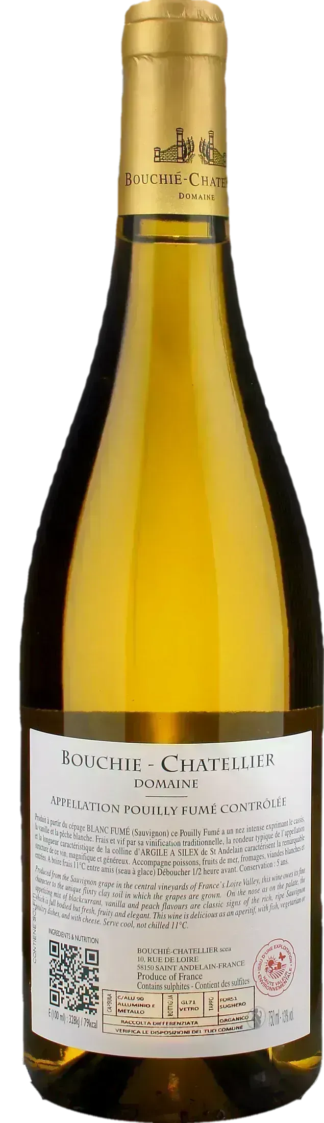 Domaine Bouchie Chatellier Poully Fume La Renardiere 2025
