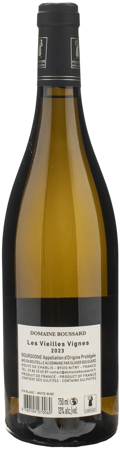 Domaine Boussard Bourgogne Blanc Vieilles Vignes 2023