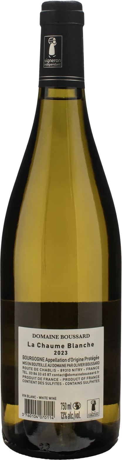 Domaine Boussard Bourgogne Chardonnay Chaume Blanc 2023