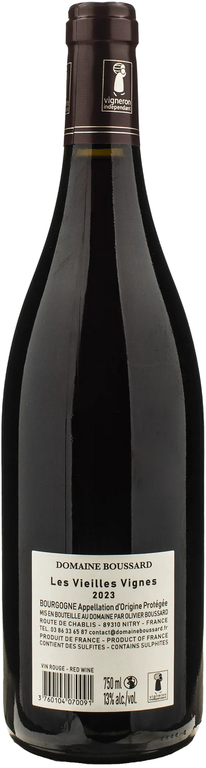 Domaine Boussard Bourgogne Pinot Noir Les Vieilles Vignes 2023