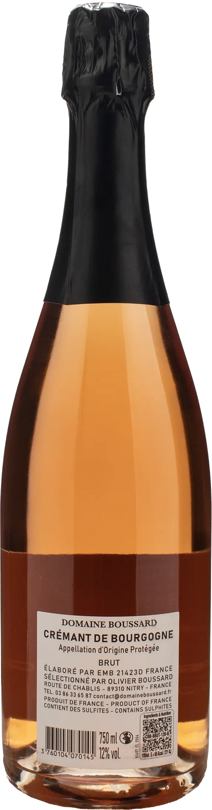 Domaine Boussard Cremant de Bourgogne Rosè Brut