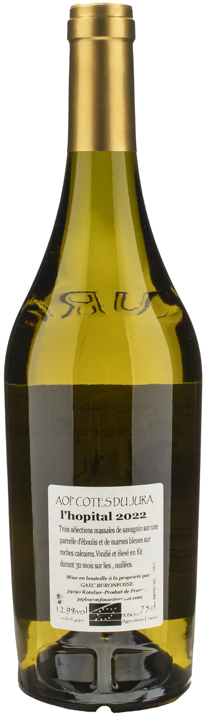 Domaine Buronfosse Les Savagnins Floreaux Hopital 2022
