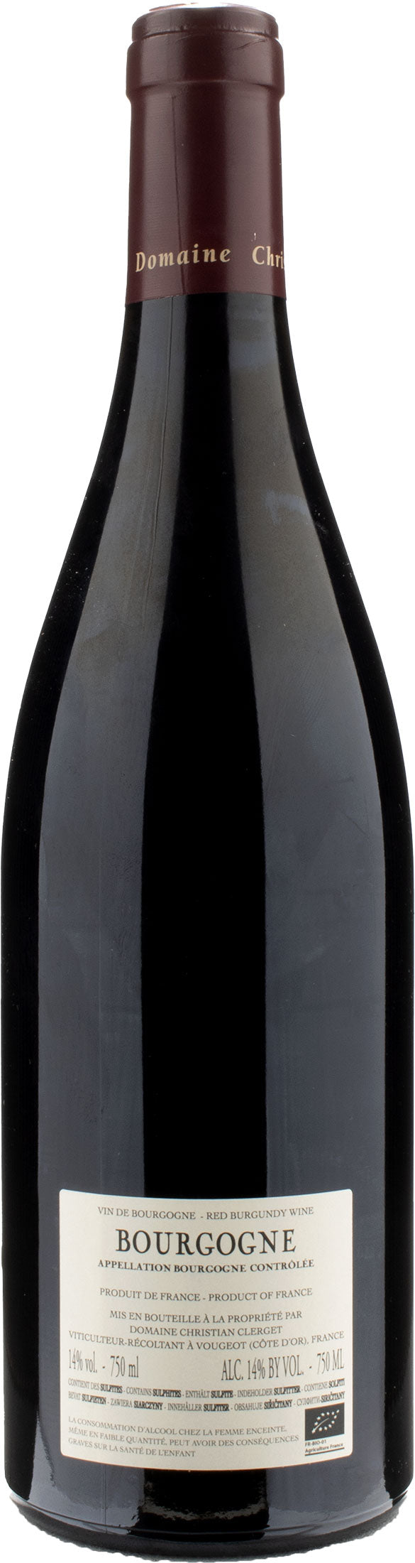 Domaine Clerget Bourgogne Rouge 2020