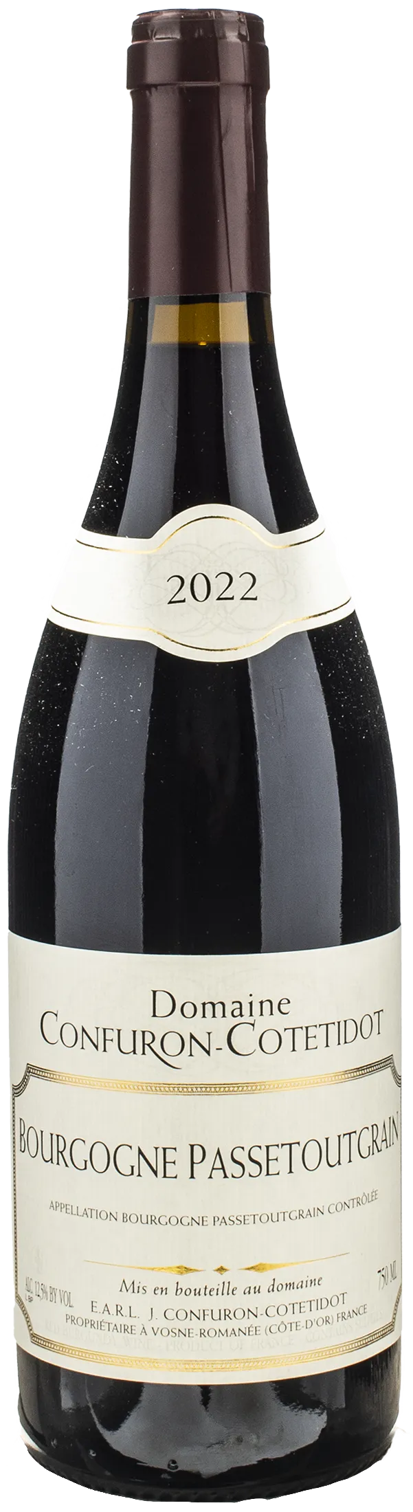 Domaine Confuron Cotetidot Bourgogne Passe Tout Grain 2022