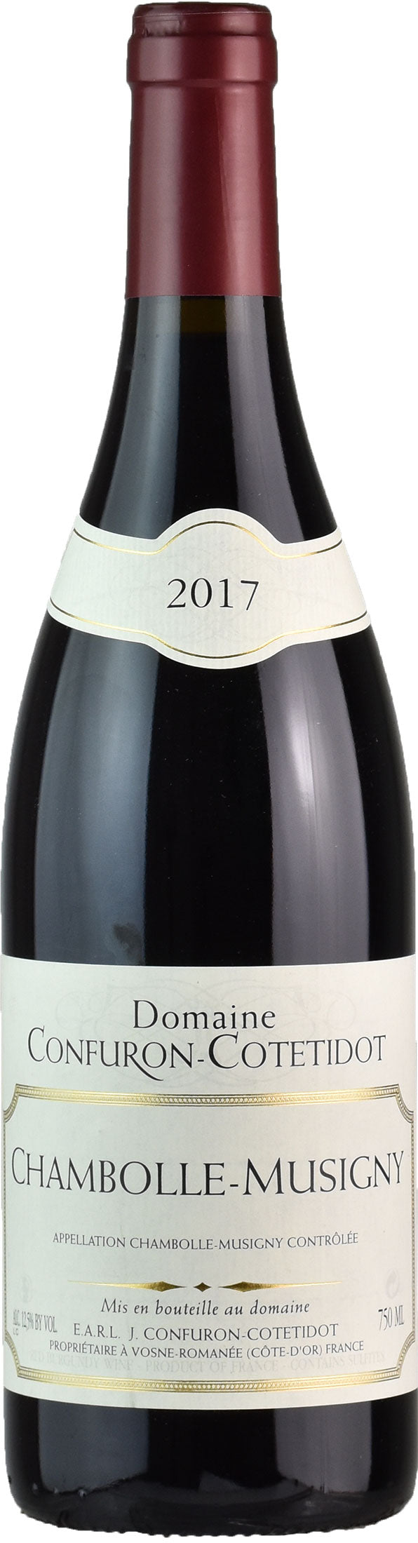 Domaine Confuron Cotetidot Chambolle Musigny 2017