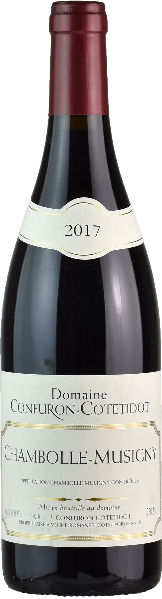 Domaine Confuron Cotetidot Chambolle Musigny 2017
