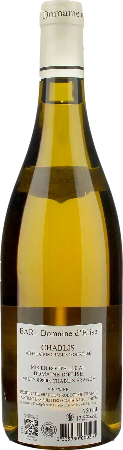 Domaine d'Elise Chablis 2025